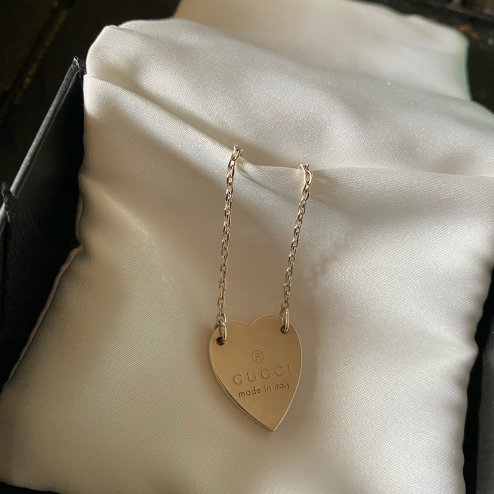 Gucci Heart Pendant Necklace